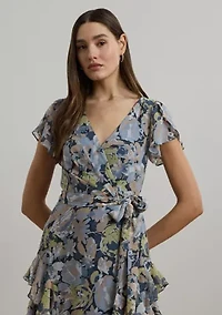 Kimbinell Flutter Sleeve Dress