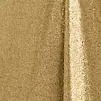 Women's Metallic Jersey Twist-Front Gown