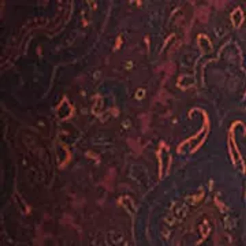 Women's Paisley Ruffle-Trim Georgette Gown