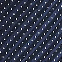 Women's Polka-Dot Burn-Out Satin Cowl Neck Gown