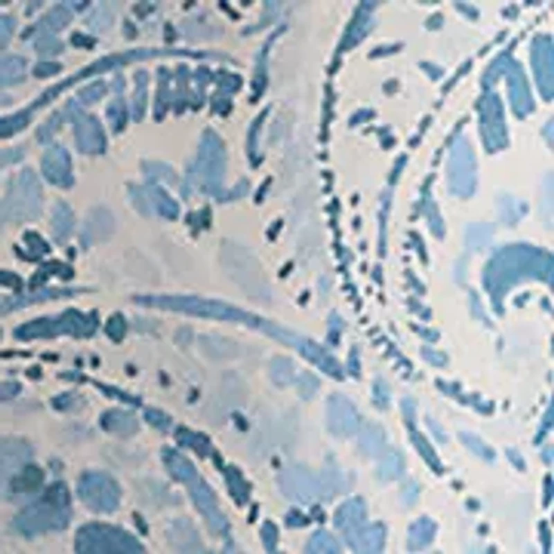 Women's Paisley Crinkle Georgette Halter Gown