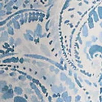 Women's Paisley Crinkle Georgette Halter Gown