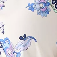 Women's Long Sleeve Print Mini Dress