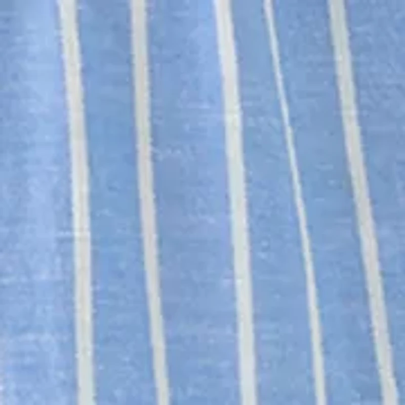Women's Short Flutter Sleeve Tiered Striped Midi Dress