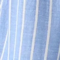Plus Tiered Striped Midi Dress