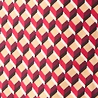 Women's 3/4 Sleeve Geo Wrap Dress