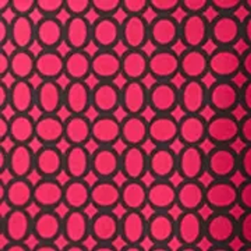 Women's 3/4 Sleeve Geo Print Wrap Dress