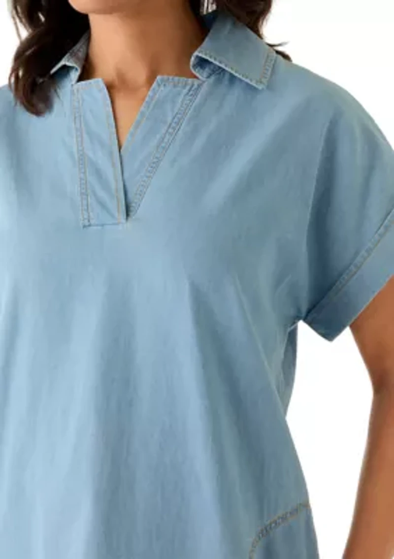 Women's Denim Shirtdress