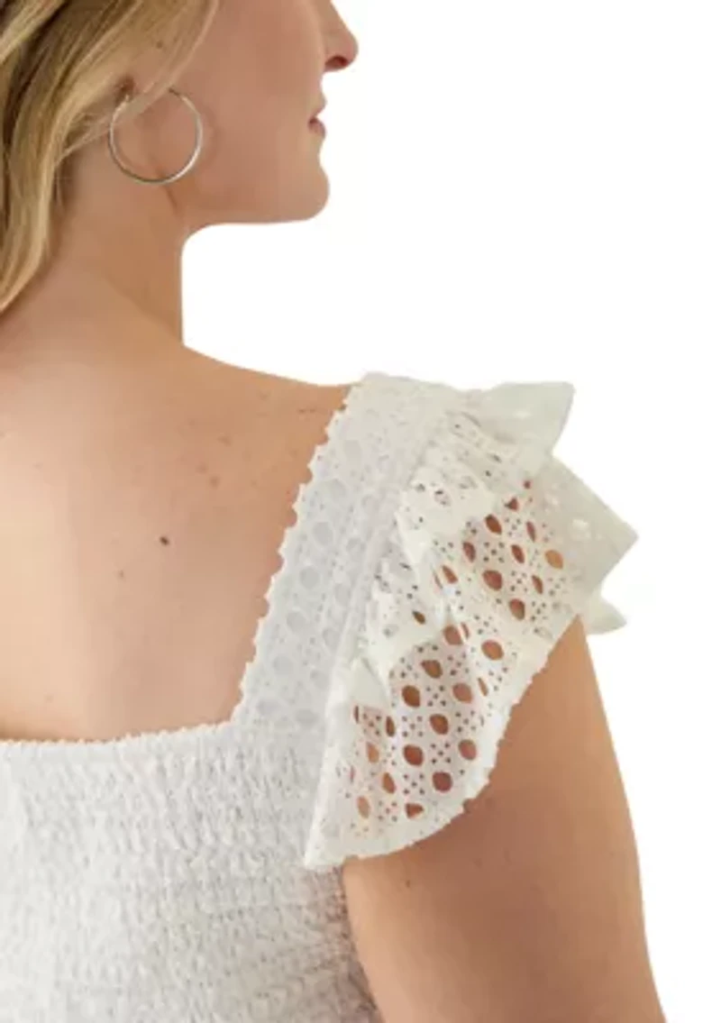 Plus Sleeveless V-Neck Dress