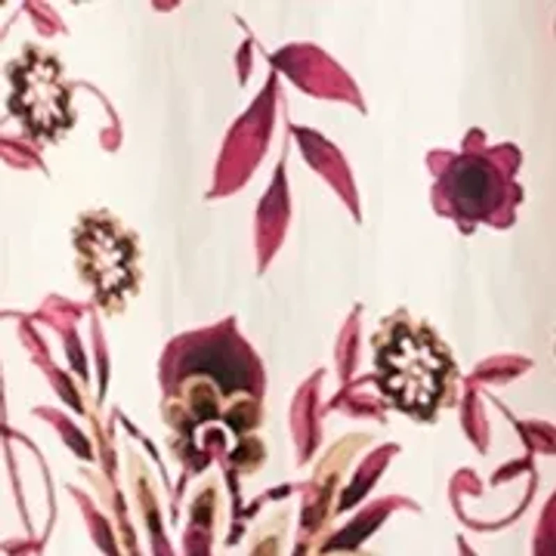 Women's Long Bell Sleeve Floral Maxi Dress