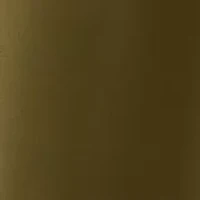 Women's Long Sleeve Mock Neck Solid Crepe A-Line Dress