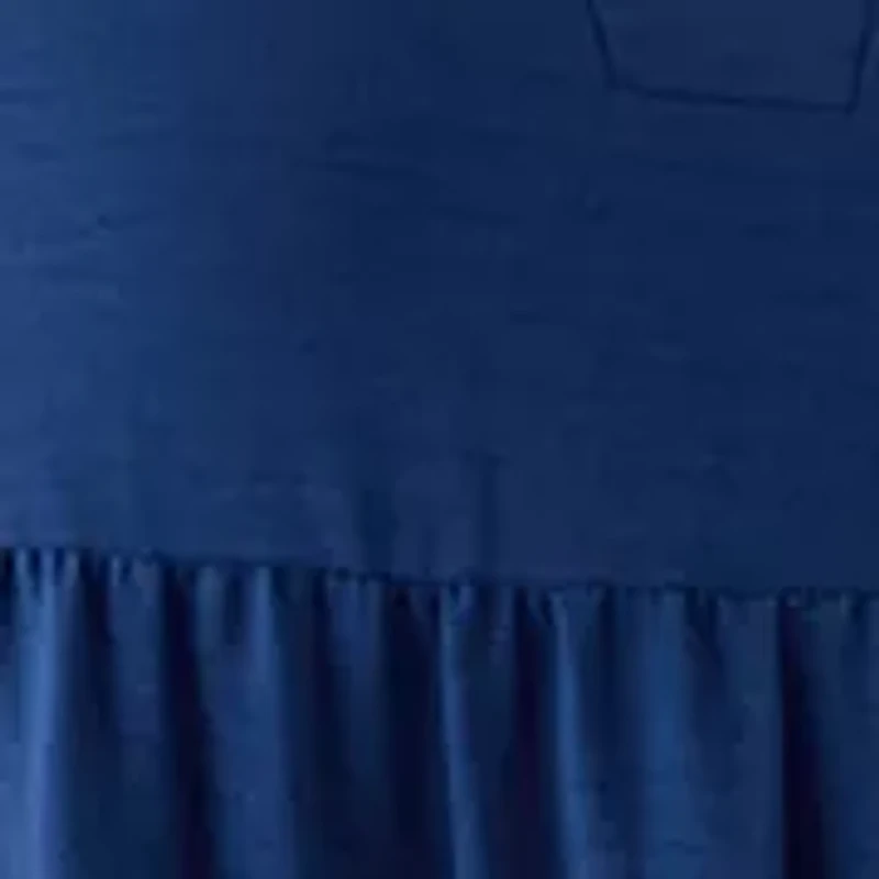 Women's Long Sleeve Solid Airflow A-Line Dress