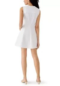Women's Sleeveless A-Line Mini Dress