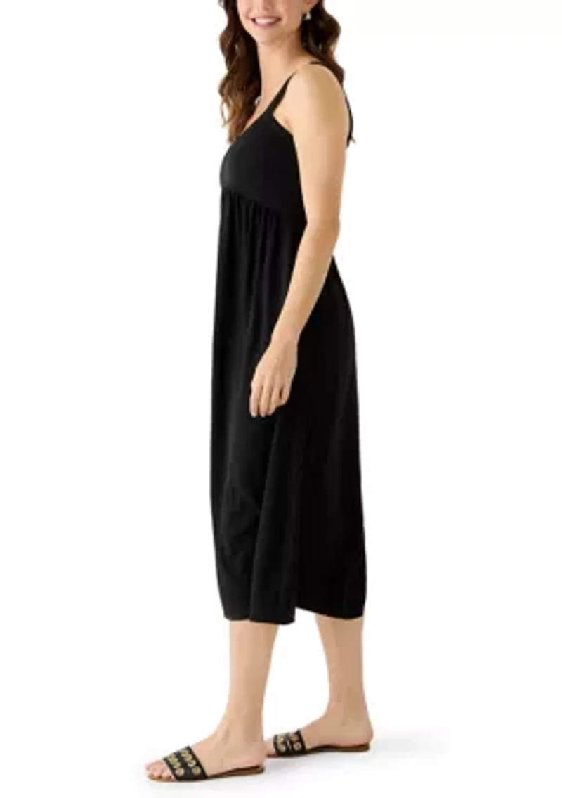 Women's Sleeveless Airflow Midi Dress