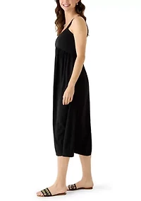Women's Sleeveless Airflow Midi Dress