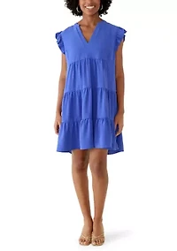 Women's Sleeveless Airflow Babydoll Dress