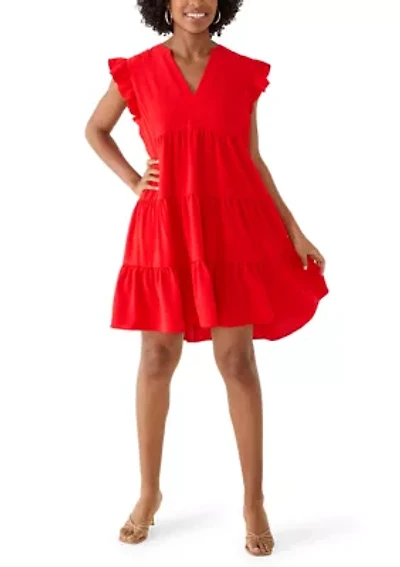 Women's Sleeveless Airflow Babydoll Dress