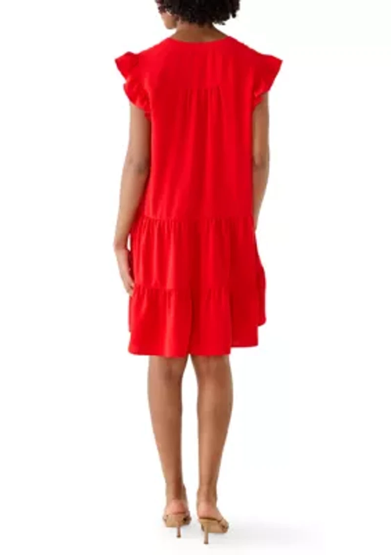 Women's Sleeveless Airflow Babydoll Dress