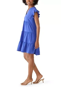 Women's Sleeveless Airflow Babydoll Dress