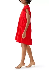 Women's Sleeveless Airflow Babydoll Dress