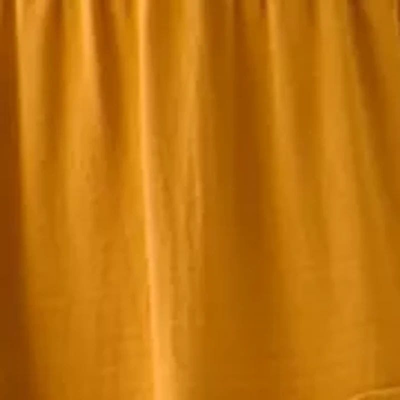 Women's Long Sleeve V-Neck Solid Tiered Airflow Mini Dress