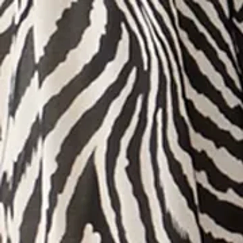 Women's Printed Pleated Mini Dress