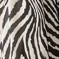 Women's Printed Pleated Mini Dress