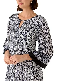 Women's Sleeveless V-Neck Mini Dress