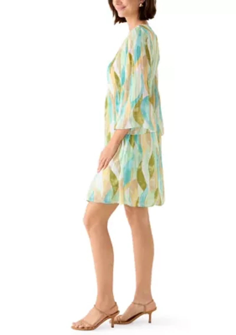 Women's V-Neck Mini Dress