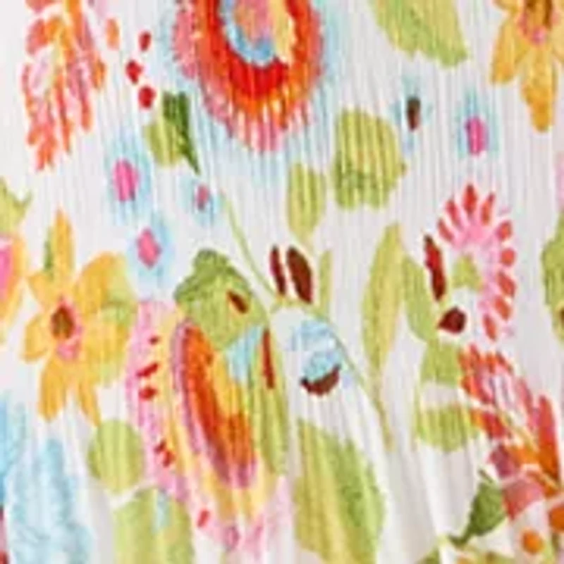 Women's Long Sleeve Chiffon Pleated Mini Dress