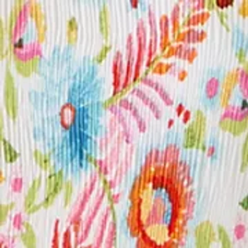 Plus Keyhole Neck A-Line Dress