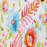 Plus Keyhole Neck A-Line Dress