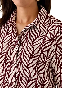 Women's Long Sleeve Ruffle Hem Mini Dress