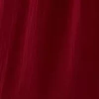 Plus Flutter Sleeve Smocked Fit and Flare Dress