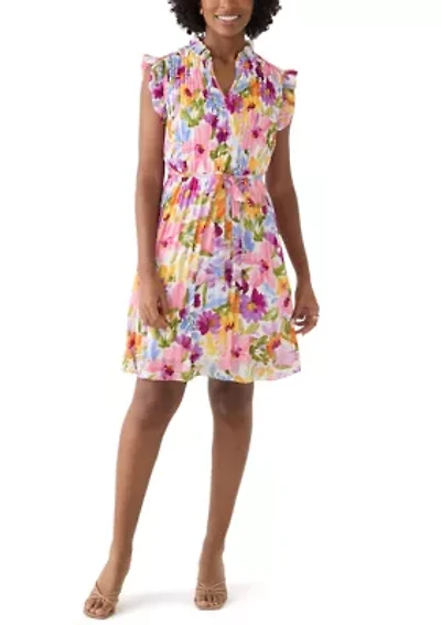 Women's Floral Printed A-Line Dress