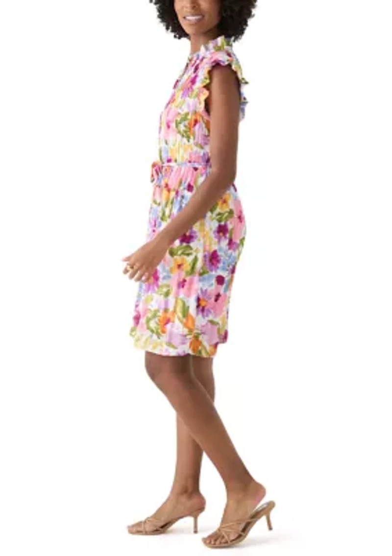 Women's Floral Printed A-Line Dress