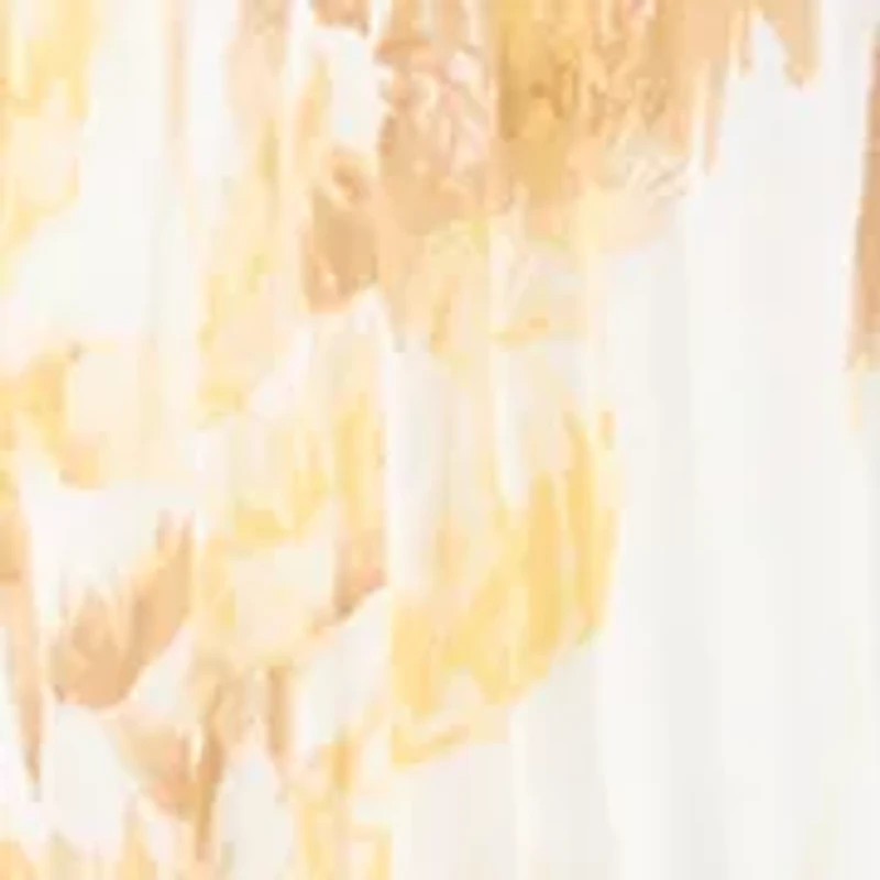 Women's Stand Up Ruffle Collar Belted Shirt Dress