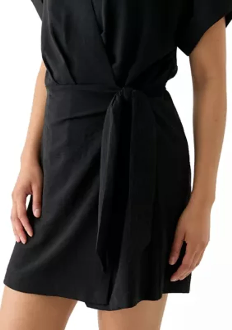 Women's Short Sleeve V-Neck Romper