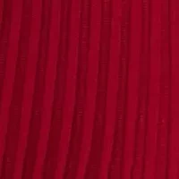 Women's Long Sleeve V-Neck Solid Belted Sweater Fit and Flare Dress