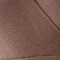 Women's Rib Pleated Belted Dress