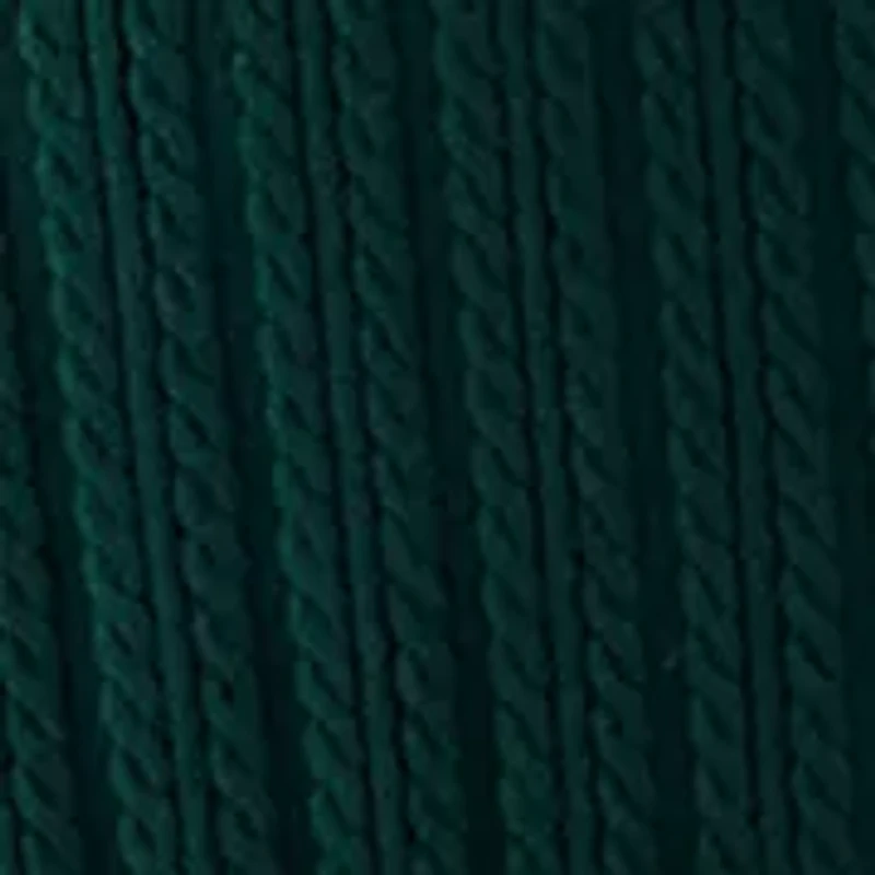 Women's Long Sleeve Cable Sweater Mini Dress