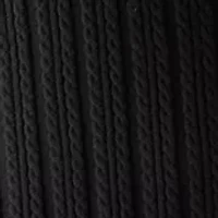 Plus Long Sleeve V-Neck Solid Sweater Dress