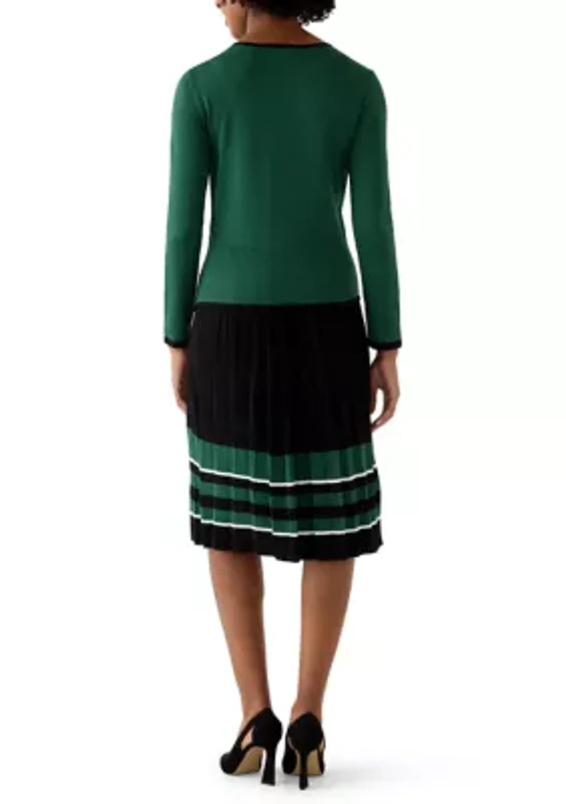Women's Long Sleeve Sweater Dress