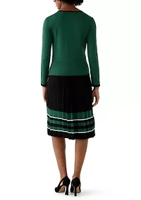 Women's Long Sleeve Sweater Dress