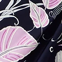 Women's Short Sleeve Printed Shift Dress