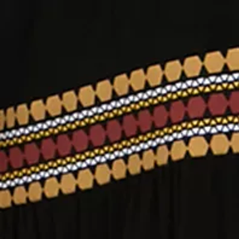 Plus Long Sleeve Split Neck Border Print Babydoll Dress