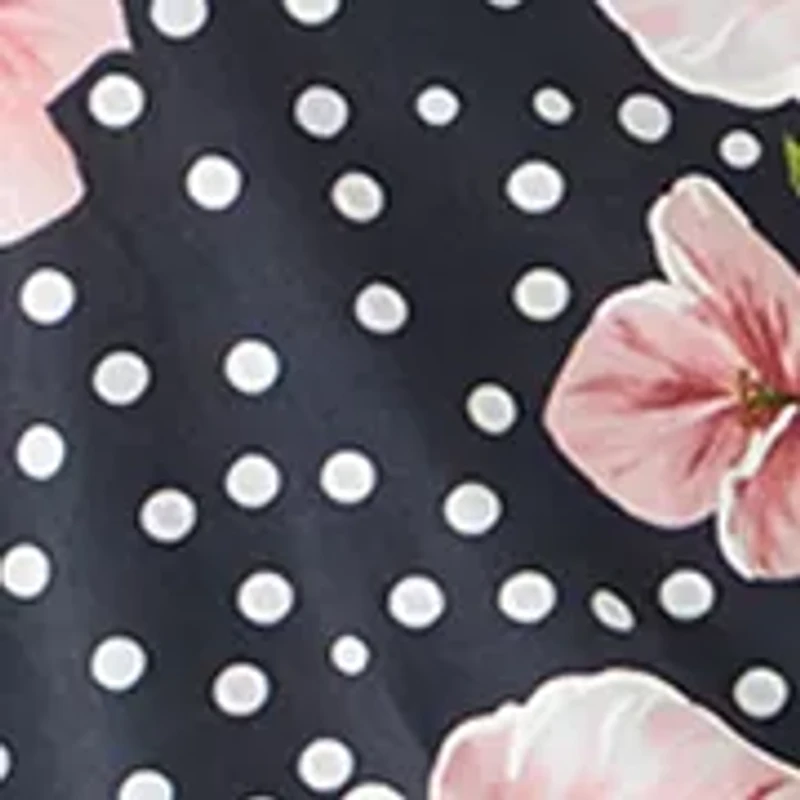 Women's Short Sleeve Tie-Side Dress