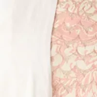 Plus Long Sleeve Lace Cardigan