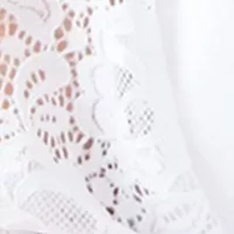 Plus Long Lace Sleeve Flat Knit Cardigan