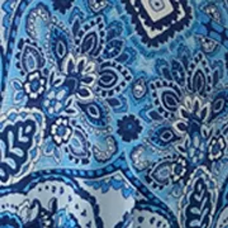 Women's 3/4 Sleeve Mesh Midi Dress